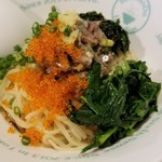 麺屋 六感堂 - 冷製鰯のなめろうぶっかけ