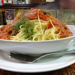 アーモンド - ボンゴレロッソ（大盛）1,000円（コーヒー付き）