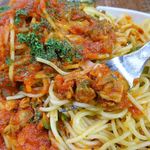 アーモンド - ボンゴレロッソ（大盛）1,000円（コーヒー付き）