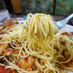 アーモンド - ボンゴレロッソ（大盛）1,000円（コーヒー付き）