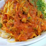 アーモンド - ボンゴレロッソ（大盛）1,000円（コーヒー付き）