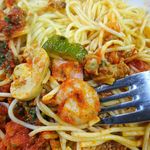 アーモンド - ボンゴレロッソ（大盛）1,000円（コーヒー付き）