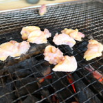 ろばたやき山ろく - ぼんじり塩