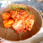 ろばたやき山ろく - キムチ