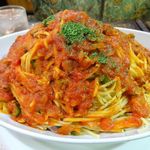 アーモンド - ボンゴレロッソ（大盛）1,000円（コーヒー付き）