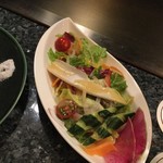 新横浜プリンスホテル - サラダも上品なお味