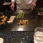 新横浜プリンスホテル - 野菜を撮るフリをしてシェフに夢中な私を仲間は皆で「パー子」と呼ぶ