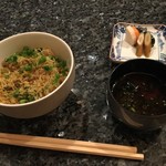 新横浜プリンスホテル - じゃこは30分以上かけて低温でカリカリの更に先の状態までじっくりと火にかかっているそうです！