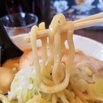 中華そば 響 - 麺  アップ