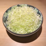 とんかつ 神楽坂 さくら - キャベツ