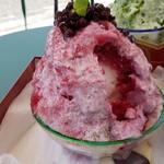 腰掛庵 - 「木いちごとすぐりミルク」