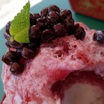 腰掛庵 - 「木いちごとすぐりミルク」