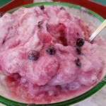 腰掛庵 - 「木いちごとすぐりミルク」