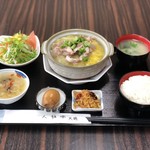 Dairyuujou Hinabe Shiki Chuuka - 定食　ラムと漬け白菜の土鍋