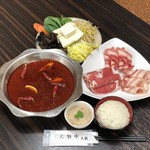 Dairyuujou Hinabe Shiki Chuuka - マーラー小火鍋定食