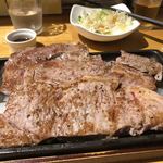 ステーキ ダイナー アリヨシ - ハーフ&ハーフ （リブアイロース180gとサーロイン180g）