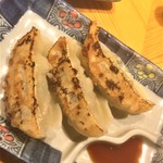 のらくら - 180517木　北海道　のらくら　行者ニンニク餃子330円