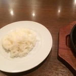 ステーキ食堂８ - ライス小