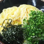 手打うどん くうかい - バター釜玉