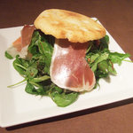 ジャッジョーロ ハーブハウス - 生ハムのパニーニ ハーブ(1000円)