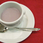 イタリアーノ　ルーチェ - 紫じゃがいものスープ