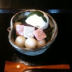 甘味処 柴ふく - 柴ふくあんみつ