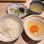 焼鳥 おみ乃 - 卵かけごはん