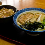 Kenchan udon - サービスメニューB定食