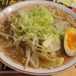 ラーメン・豚丼専門 拾丁目食堂 - 焦がし醤油もやしラーメン