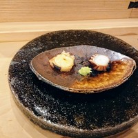 すし処 睦月 - 地物の蛸、塩茹でと桜煮だったかな
