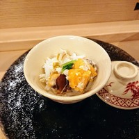 すし処 睦月 - 渡り蟹の蒸し寿司