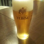 中華料理 HACHI -   エビス 460円 