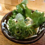 ビストロ割烹 YAOYA - 鮑の肝の部分