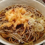 宇ち乃 - ゲソかき揚げそば(430円)