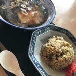 Ramen Waka Daishou - 醤油ラーメン 炒飯セット
