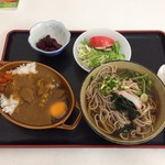 四季彩 - そば & カレーセット