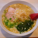 サッポロラーメン西村 - 生にんにく塩ラーメン