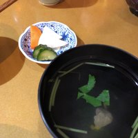八べえ - 肝吸いとお新香