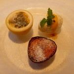 クッチーナ イタリアーナ ガッルーラ - 【再訪】季節のデザート、今回はパッションフルーツ！！！うま～い。