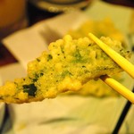 居酒屋大吉 - 山芋しそ天ぷら