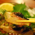 居酒屋大吉 - グレのタタキ