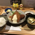 Hashinoyu Shokudou - ミックスフライ定食840円（税込）