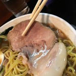 一条流がんこ総本家分家四谷荒木町 - チャーシュー2枚大きさ15×8cm