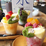 ぷれじゅーるちとせ - 料理写真:フレッシュシロップ★ケーキ屋さんのかき氷