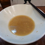 麺屋 歩夢 - 満腹で最後まで飲めなかった