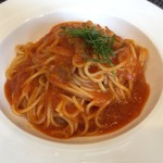 AMBER COFFEE - トマトパスタ 918円