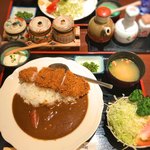 とんかつ・串揚げ 冨岳 - 201806チキンカツカレー