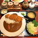 とんかつ・串揚げ 冨岳 - 201806チキンカツカレー