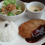 ワッフルカフェ　グランプラス - プレートランチ