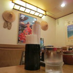 沖縄食堂 やんばる - 奥の壁